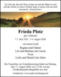 eine Anzeige